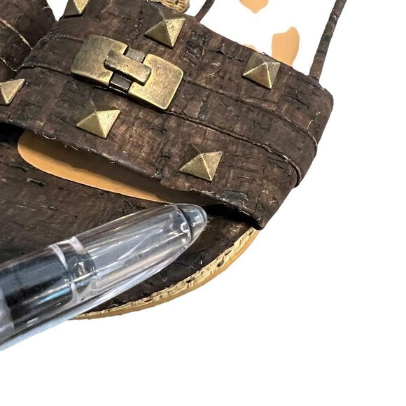 Stuart Weitzman studded wedge sandals‎ - Picture 6 of 11